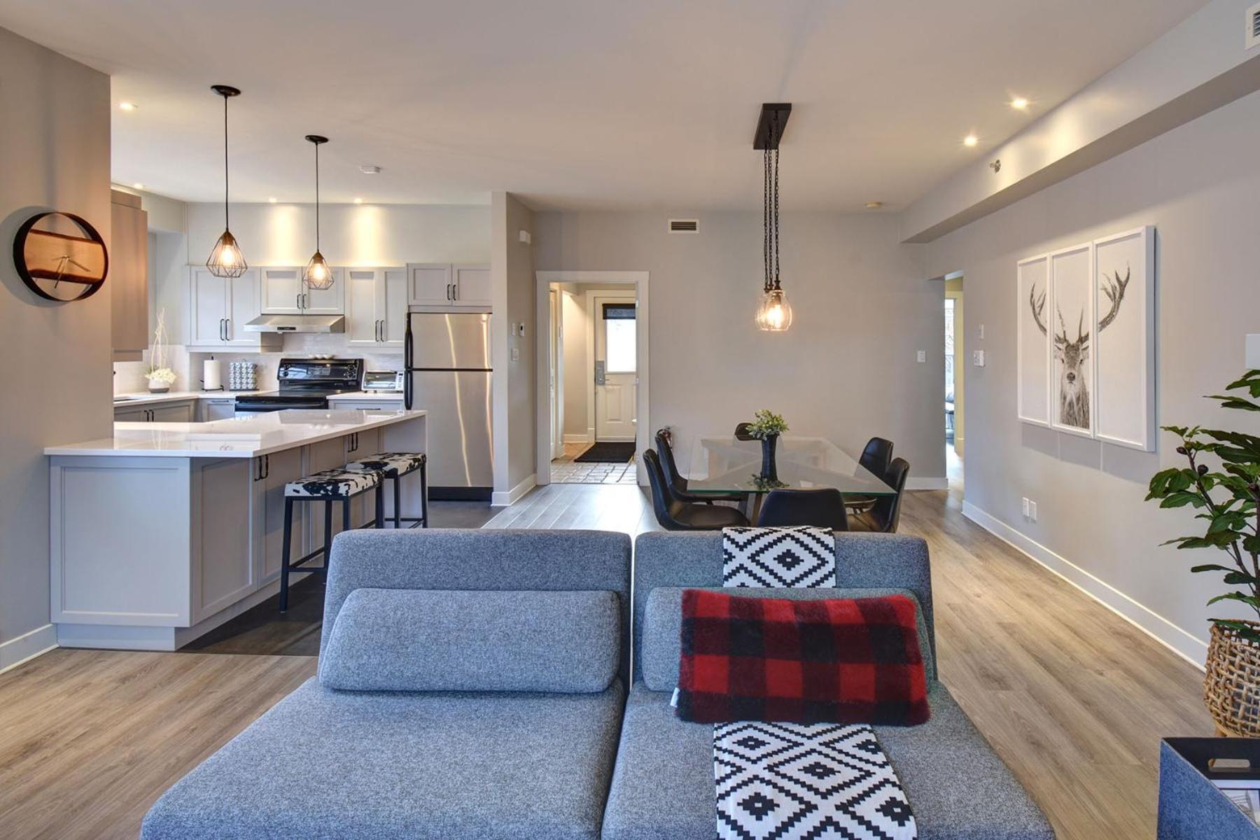 شقة Tremblant Prestige - Les Eaux 207-2 مونت تريمبلانت المظهر الخارجي الصورة